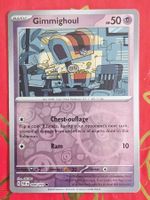 Gimmighoul - Pokemon Reverse Holo Paldean Fates