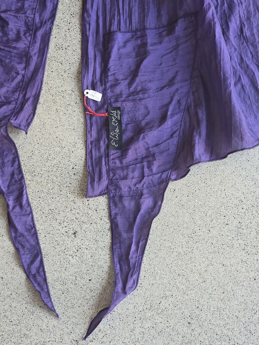 Foulard & Sciarpe: Seidenschal mit Taschen, 180 x 37 cm – Nuovo e nell'imballaggio originale da Frauenfeld venduto da Schenken-mit-Herz 1