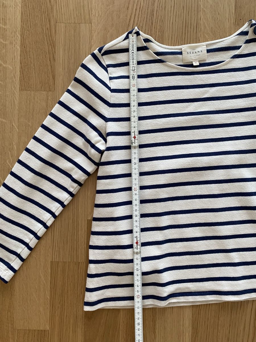 Sezane Top: Marinière Sézane – Usato da Les Acacias venduto da flozette 2