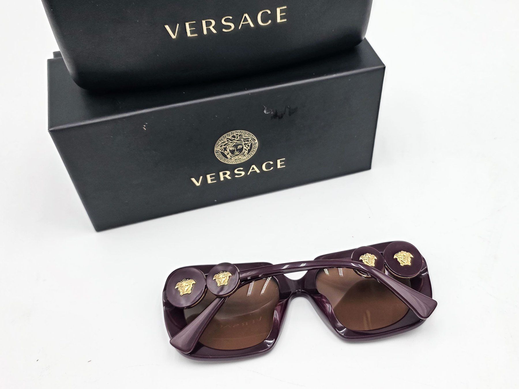Versace Occhiali & Lenti: Versace Sonnenbrille - VE4378, Etui, Box - Ref. 05/68 – Usato da Au ZH venduto da BrockiAu 2
