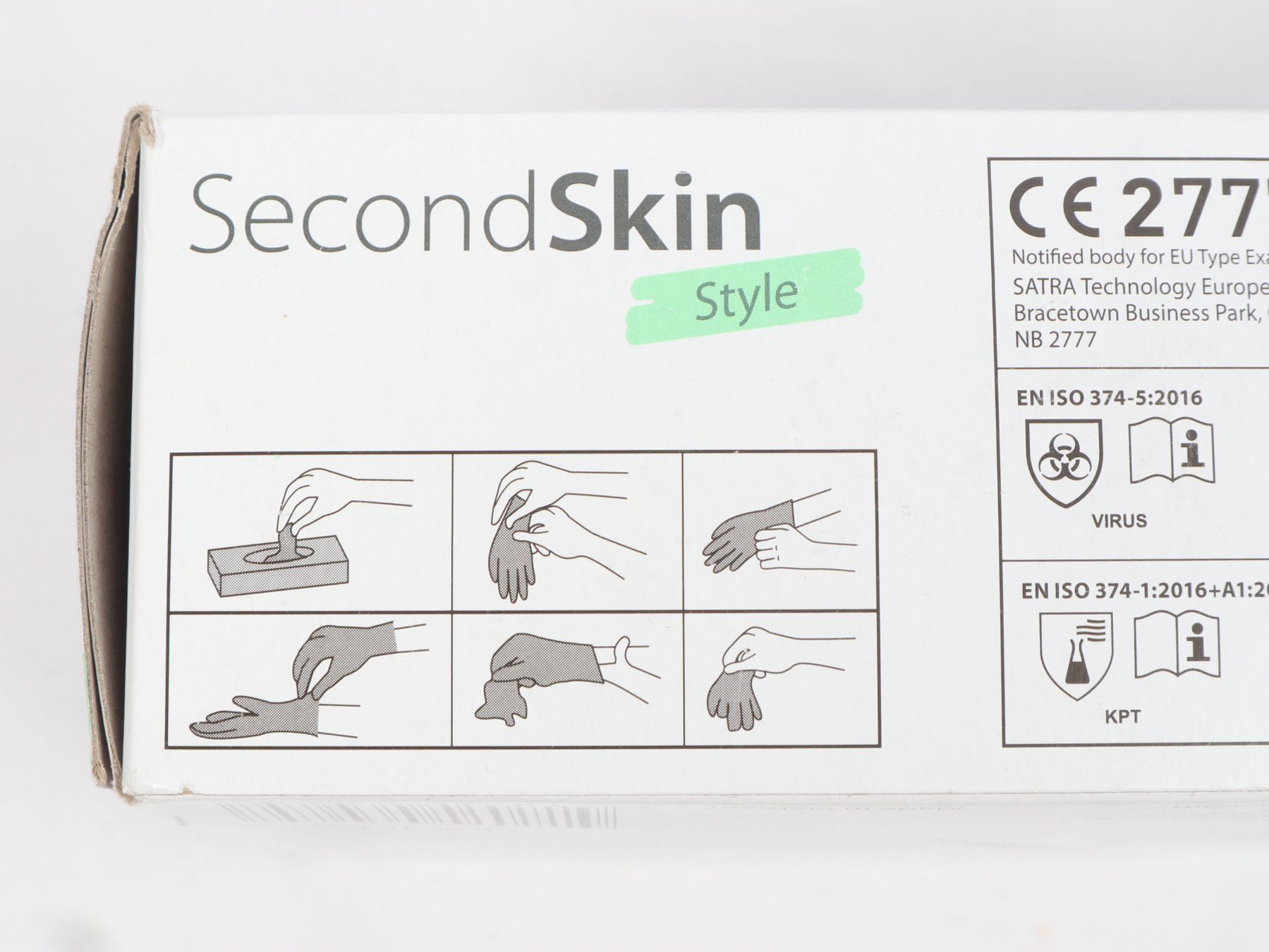 Guanti & manicotti: SECOND SKIN Nitril Einweghandschuhe Gr. L 2 Pack – Nuovo e nell'imballaggio originale da Steinen venduto da Restwert_Steinen 7