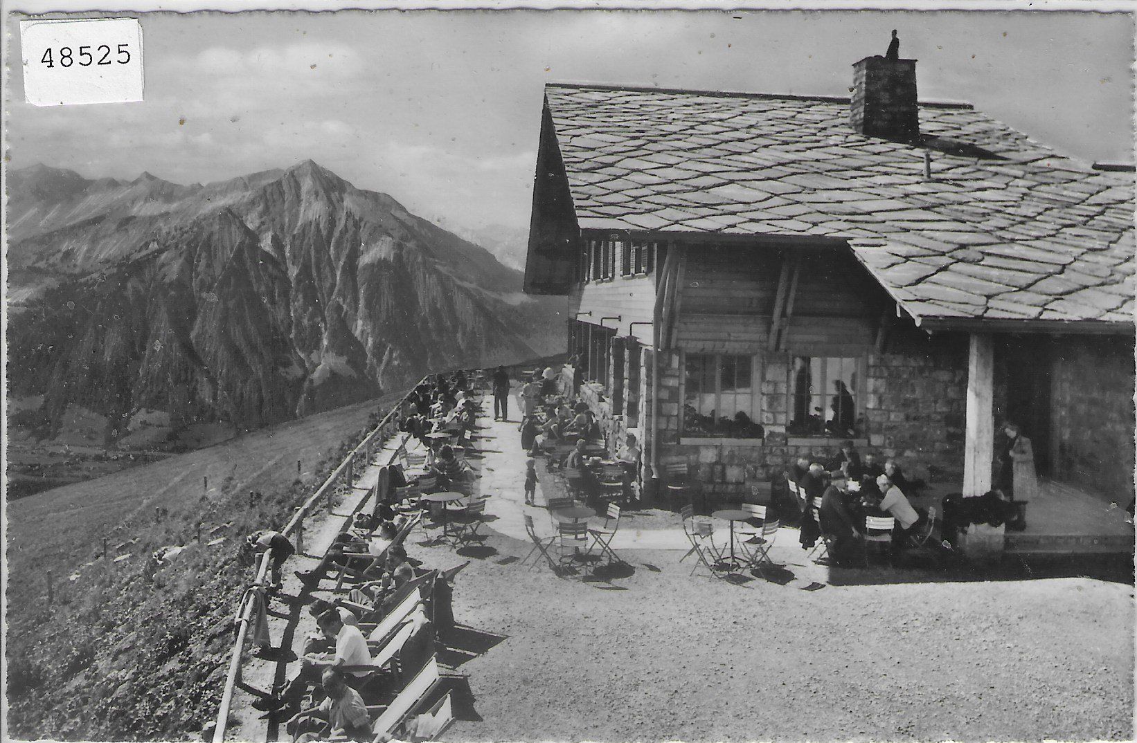 Cartoline postali: Beatenberg - Berghaus Niederhorn – Usato da Ettingen venduto da Kartenplanet