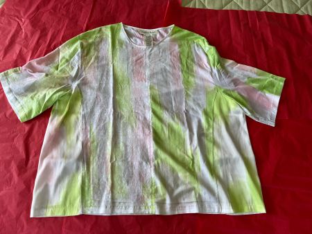 Lamberto Losani T-Shirt/Top Baumwolle/Leinen IT 52, CH 46-48