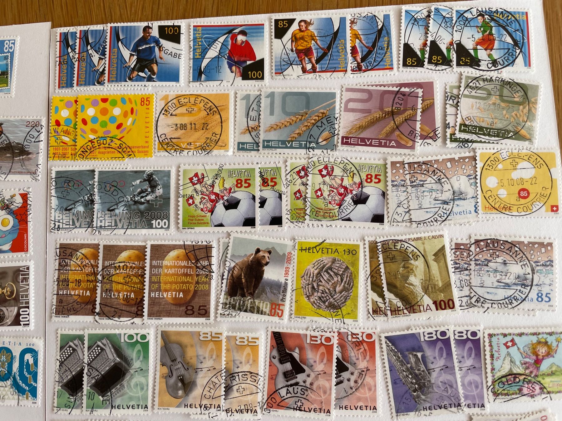 Tutti i francobolli: Timbres récents, oblit. choisies – Usato da Sonceboz-Sombeval venduto da Comment2 4