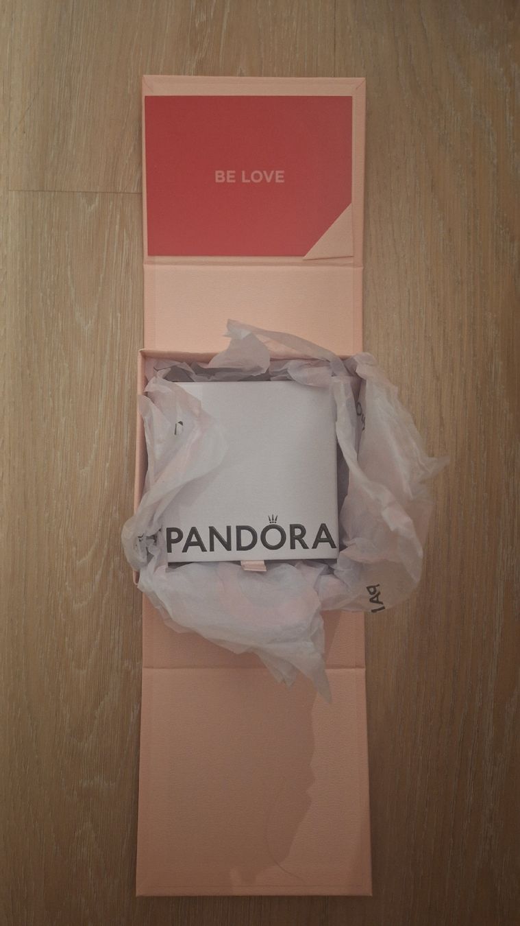 Pandora Catenine: Pandora Herz-Kette – Nuovo (secondo la descrizione) da Wilen b. Wollerau venduto da fab_gjx5 2