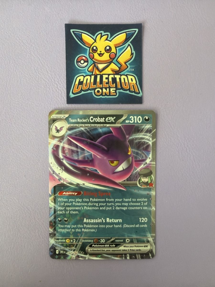 Pokémon Carte collezionabili: Pokemon Crobat EX – Nuovo (secondo la descrizione) da Lommiswil venduto da CollectorOne
