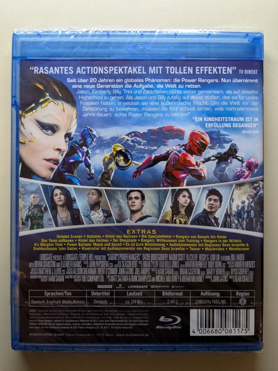 Power Rangers [Blu-ray/neu & OVP] (Neu und originalverpackt) in Port ...