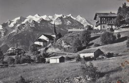 Zeneggen  VS  ob Visp    mit Pension Alpenblick   um 1964
