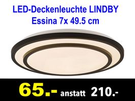 🔴 LED-Deckenleuchte LINDBY Essina 7x 49.5 cm /380B