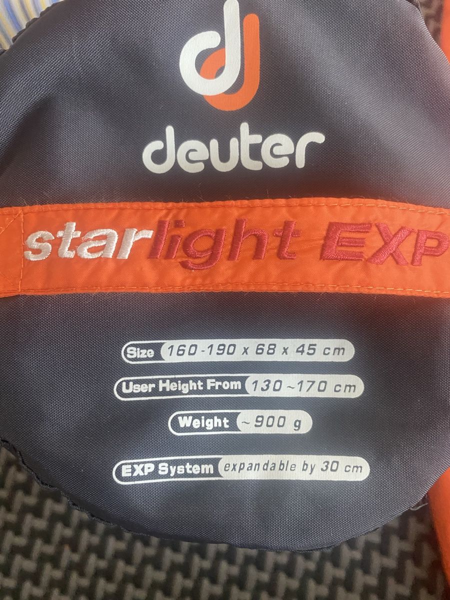 Schlafsäcke: Deuter Starlight EXP sleeping bag red orange – Neu (gemäss Beschreibung) aus Adliswil von mic_yw86