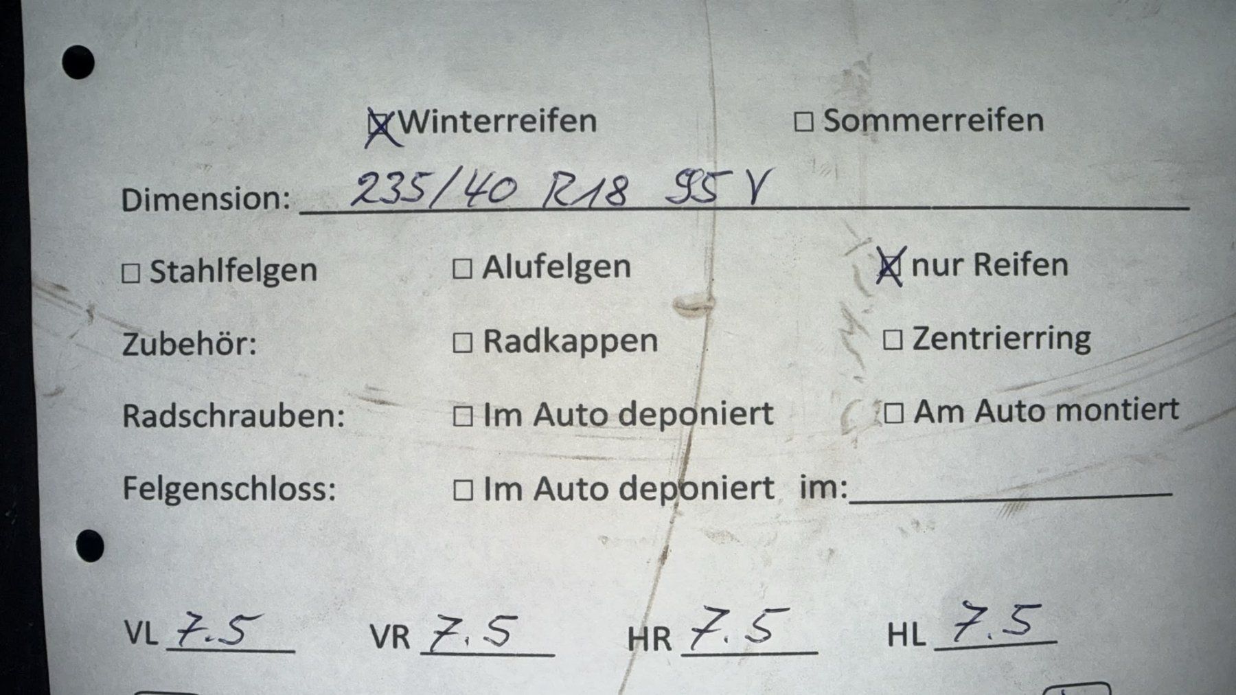 Pneus & Kompletträder: 4 Winterpneu – Neu (gemäss Beschreibung) aus Welschenrohr von ger_7psk 1