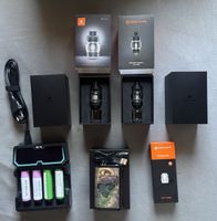 Ultroner EOS II Akkuträger mit viel Zubehör, wenig gebraucht
