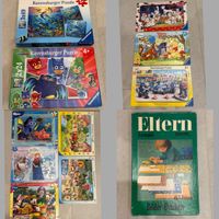 Set aus 13 Puzzles und 1 Lernspiel fürs Vorschulalter