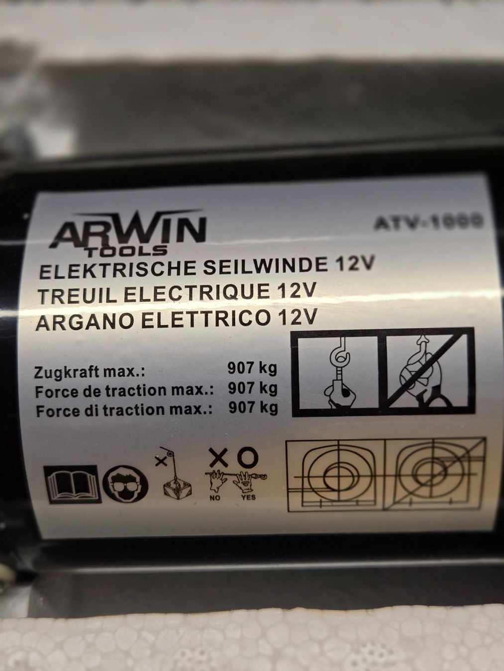 Altro per stoccaggio & trasporto: Seilwinde 12 Volt – Nuovo e nell'imballaggio originale da Busswil b.Melchnau venduto da horscht01 4