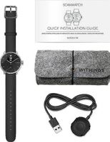 Withings 1 ScanWatch 38 mm Schwarz Top Zustand!