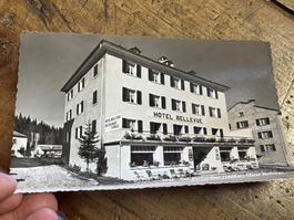 1957 Ansichtskarte San Bernardino Hotel Bellevue