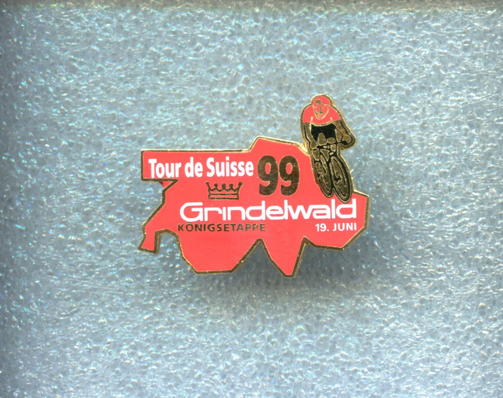 Placchette & Badge: Tour de Suisse '99  Grindelwald – Usato da Winterthur venduto da Sammleroase