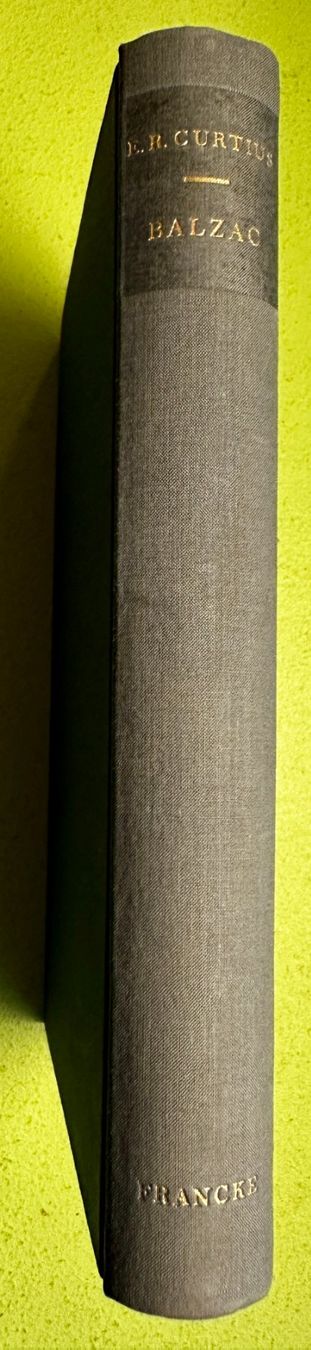 Libri: Ernst Robert Curtius: Balzac. – Usato da Zürich venduto da allp 1