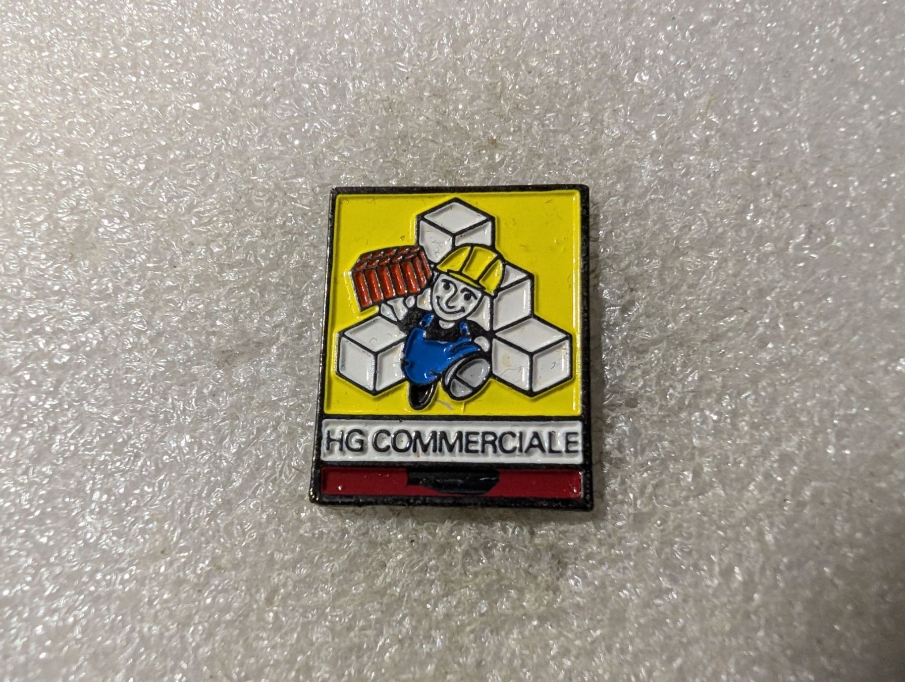 Placchette & Badge: Ansteckpin 149: HG Commerciale – Usato da Oppligen venduto da Pin-Fall-Shop