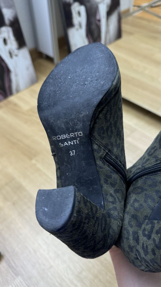 Roberto Santi Damenschuhe: Roberto Santi | Leopard Print Ankle Boots | Gr. 37 – Gebraucht aus Kilchberg ZH von nad_6dwp 4
