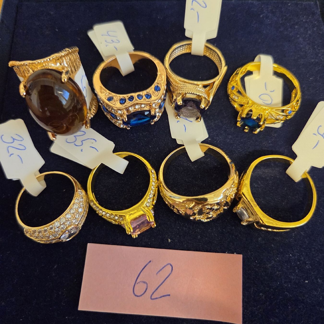 Sonstiger Schmuck: 8 Neue schöne Ringe.. – Neu (gemäss Beschreibung) aus Stans von Ducati16