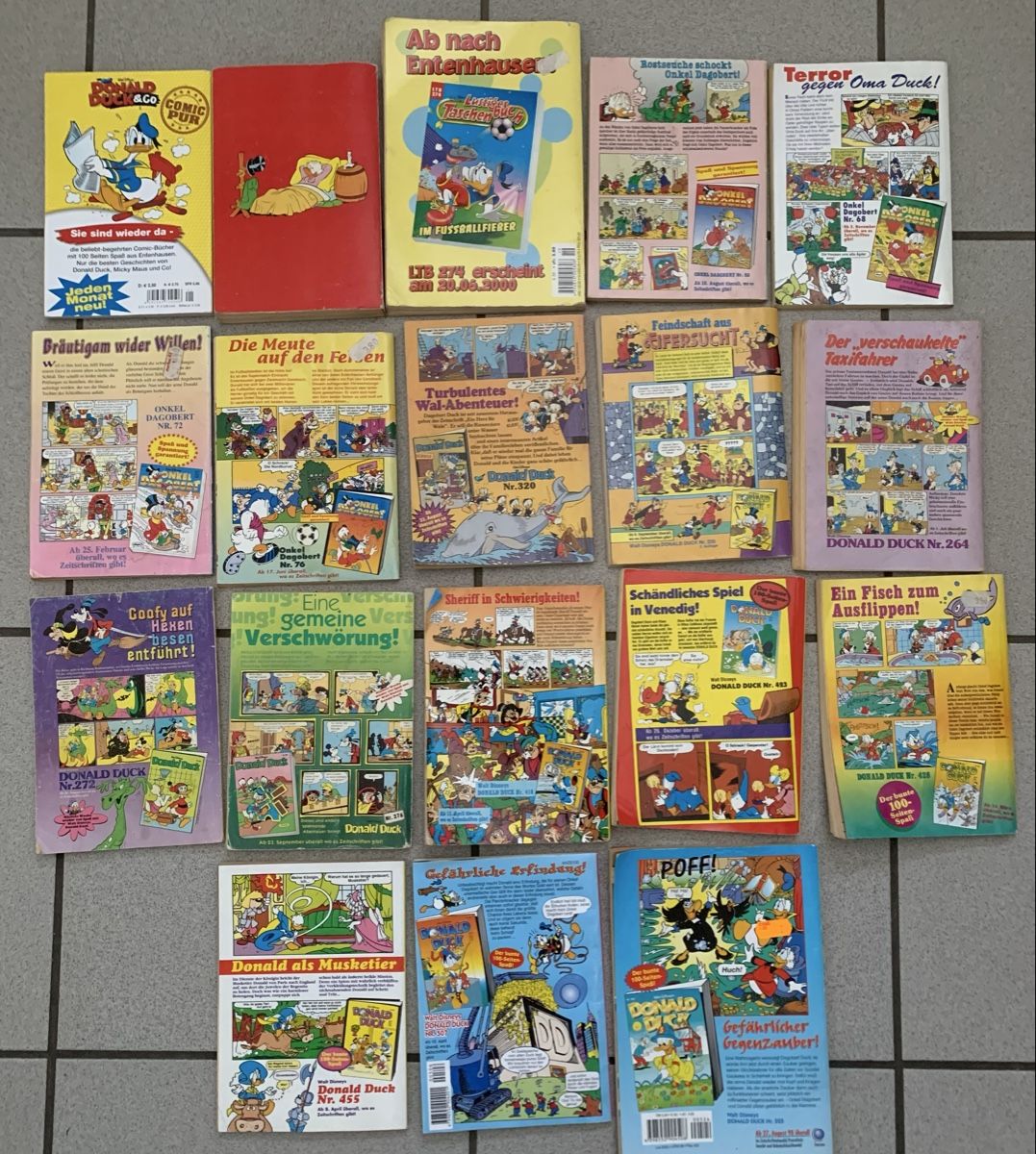 BD: 18 Disney Comics Onkel Dagobert – D'occasion à Egg b. Zürich par ohtannenbaum 1