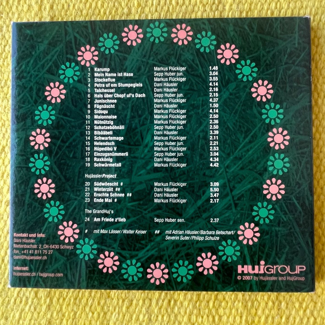 CD: HUJÄSSLER-MÄLCHFETT (DIGIPACK) – Usato da Rorschacherberg venduto da CD-Roli 3