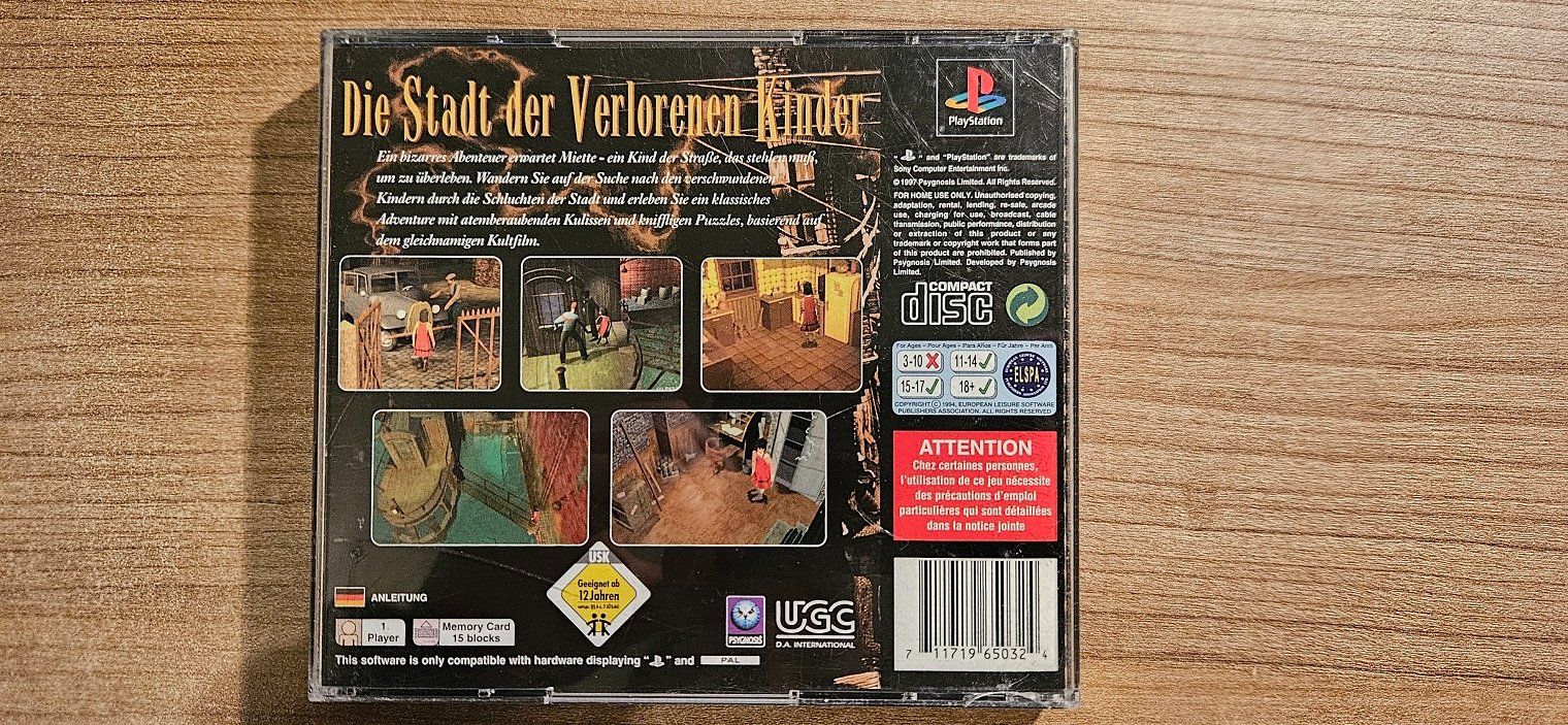 Sony Giochi: Die Stadt der verlorenen Kinder – Usato da Winterthur venduto da Men_in_black 1