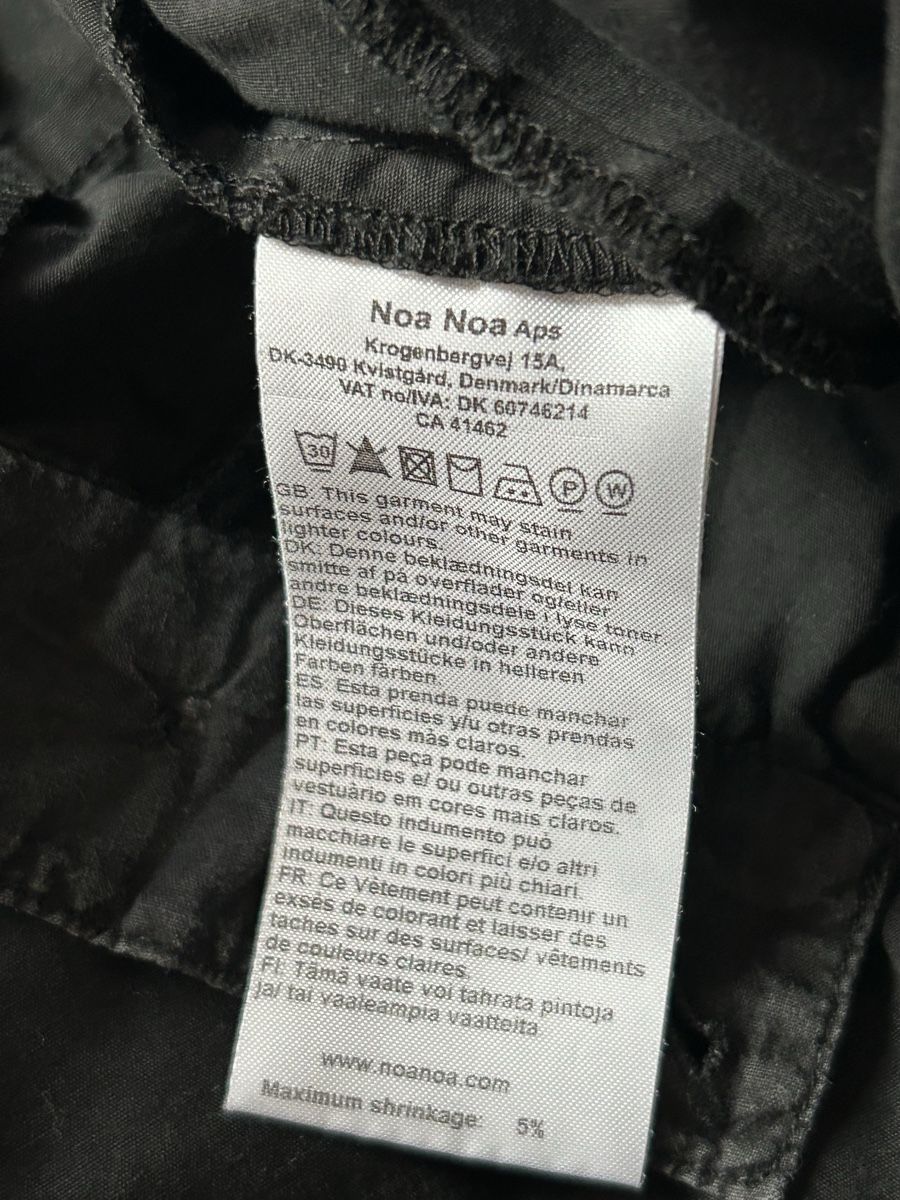 Pantaloni: Noa Noa Stoff Hose, Grösse L, schwarz – Usato da Kirchlindach venduto da smare 3