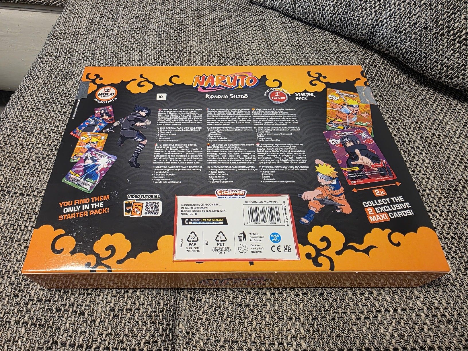 Bandai Sammelbilder & Trading cards: Naruto Mythos starter set, first edition englisch.  – Neu und originalverpackt aus Emmenbrücke von Minato96 4