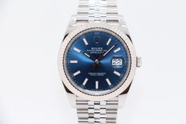 Rolex Datejust 41 Blau Jubilee 126334 FS 1. Hand, 2026 & NEW