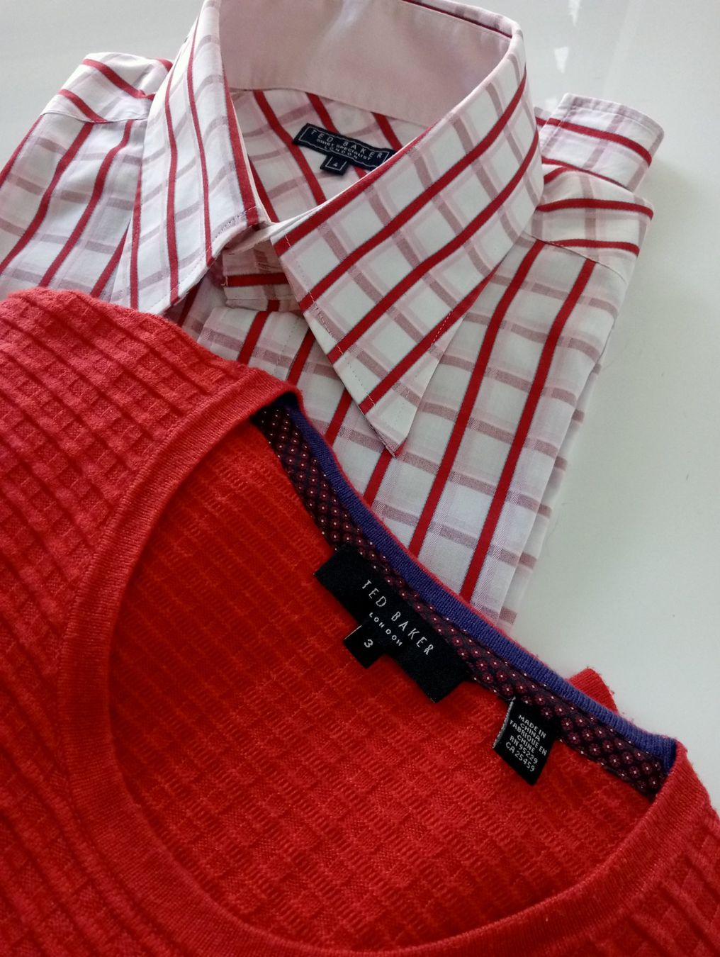 Maglioni & Felpe: Ted Baker Pullover und stilvolles Doppelmanschetten-Hemd – Nuovo (secondo la descrizione) da Oberdorf NW venduto da ale_6r6c 6