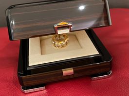 Patek Philippe Nautilus Ring, 750 RG mit Diamanten, Gr 54