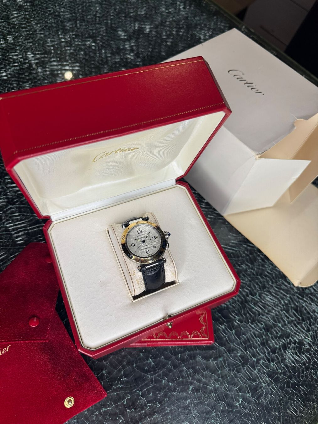 Cartier Uhren: Cartier Pasha 38mm  – Neu (gemäss Beschreibung) aus Pully von dra_2s8d 9