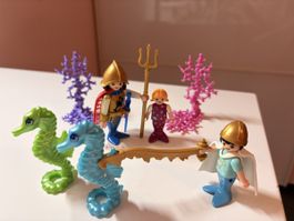 Playmobil Meerjungfrauen mit Seepferden Set guter Zustand