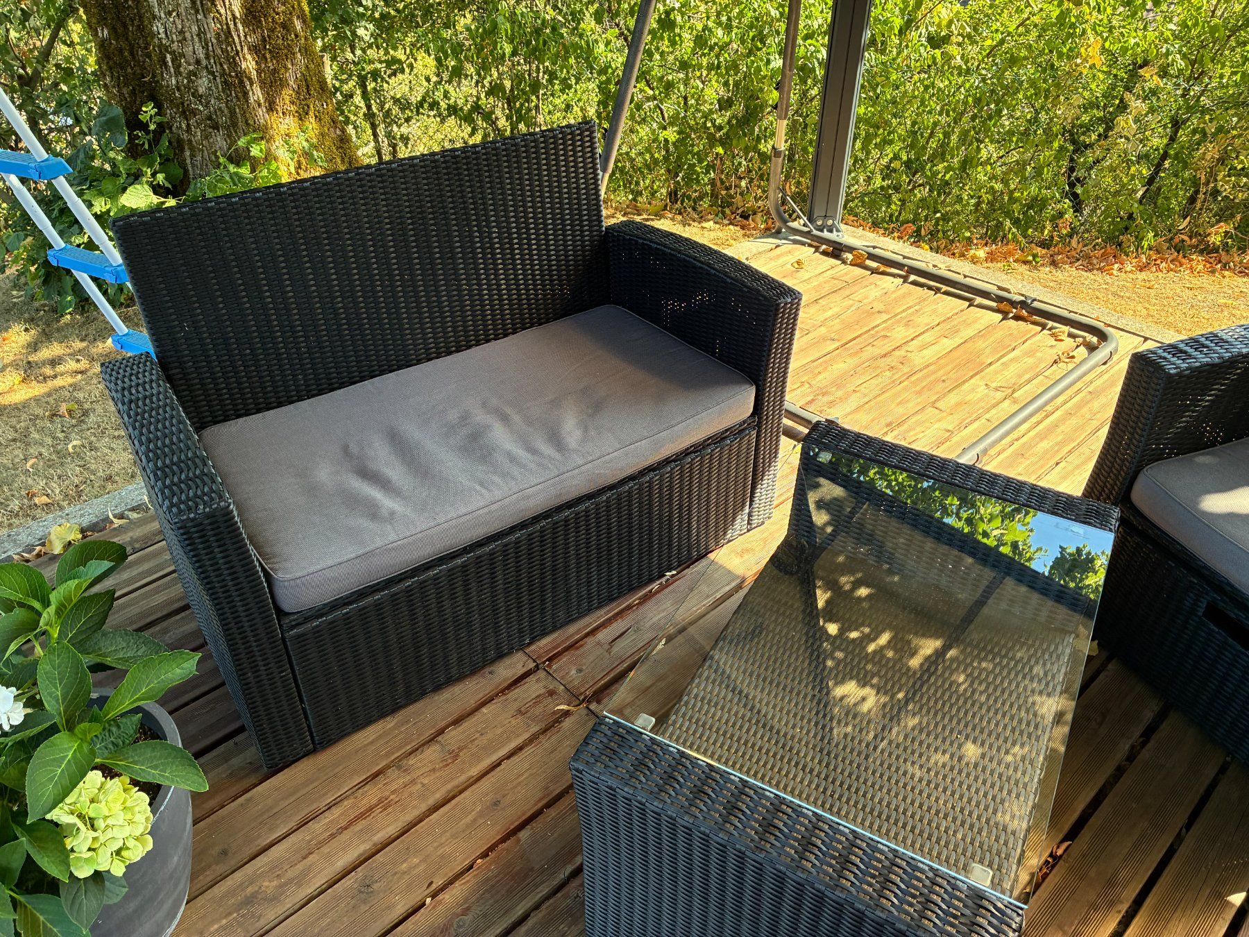 Bancs: Rattan Lounge – D'occasion à Bretzwil par Arto10 1