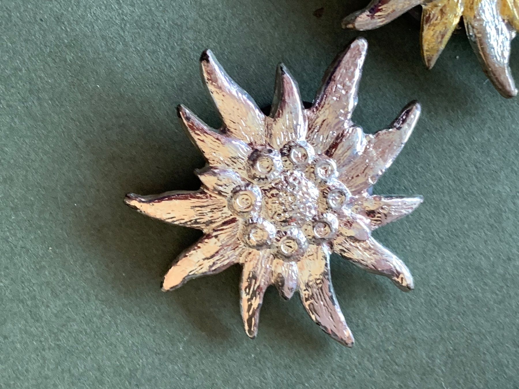 Calamite: 3 Edelweiss-Magnete – Usato da Dittingen venduto da Bellevista 3