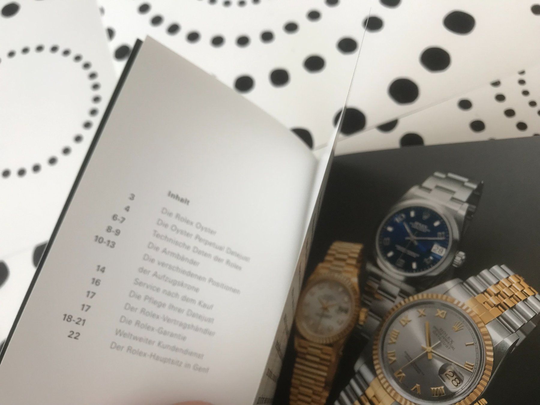 Documenti: ROLEX DATEJUST - OPERATING INSTRUCTIONS - DE 1999 !!! – Usato da Epalinges venduto da dream-watch 2