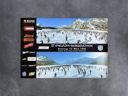 Plakat Engadin Skimarathon, 1995