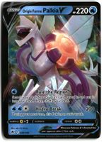 Origin Forme Palkia V #39 Pokemon Astral Radiance
