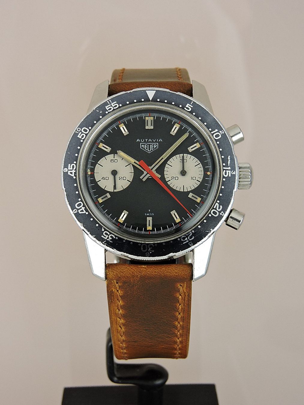 Orologi: 1970 Heuer Autavia 7763C 2nd exec. - serviced – Usato da Bern venduto da Vintage-Oyster