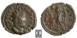Tetricus I Antoninian (271-274 A.D.) Römisches Reich
