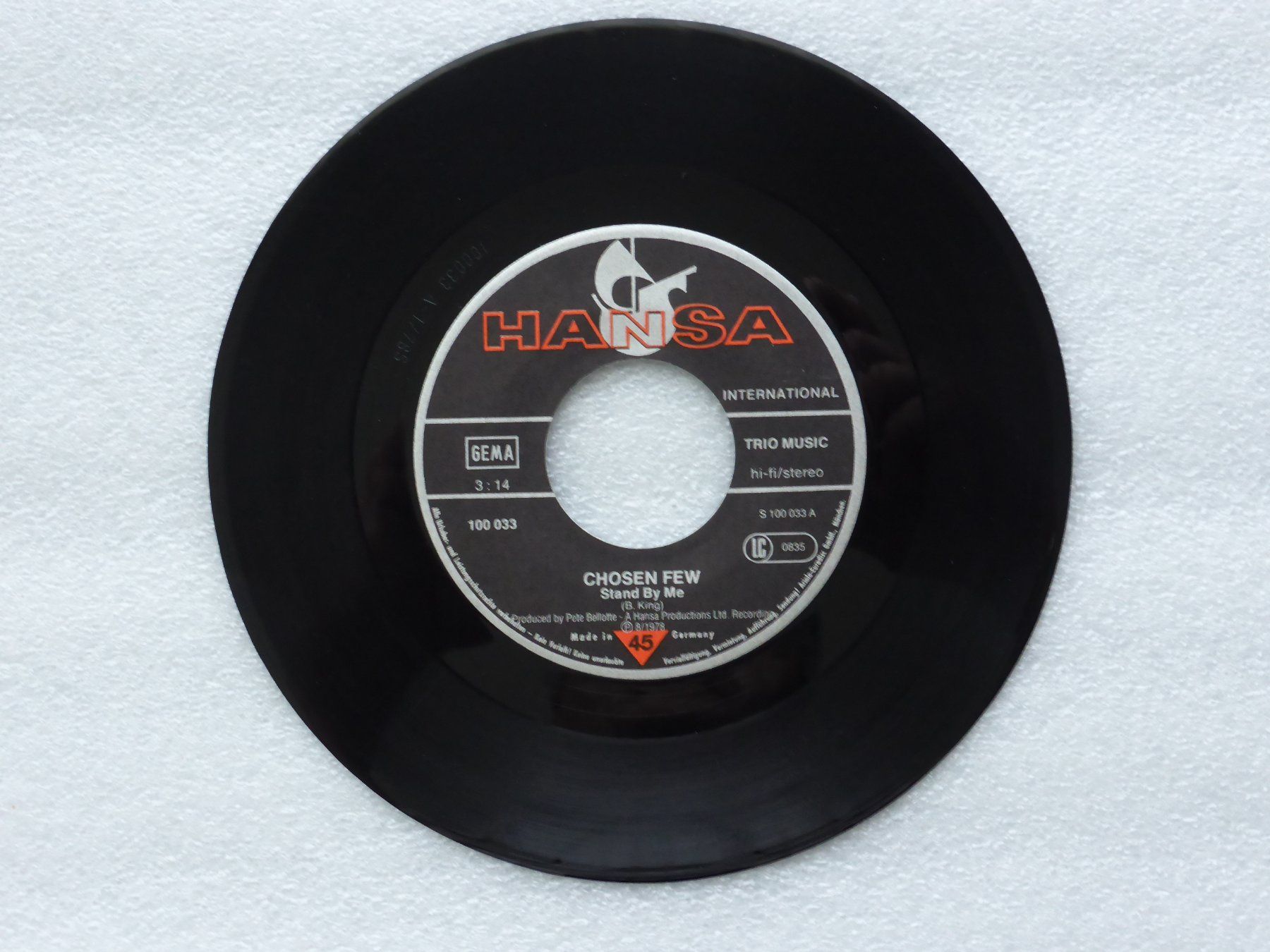 Vinyles: Vinyl Single  CHOSEN FEW – D'occasion à Küssnacht am Rigi par Mondkinder 1