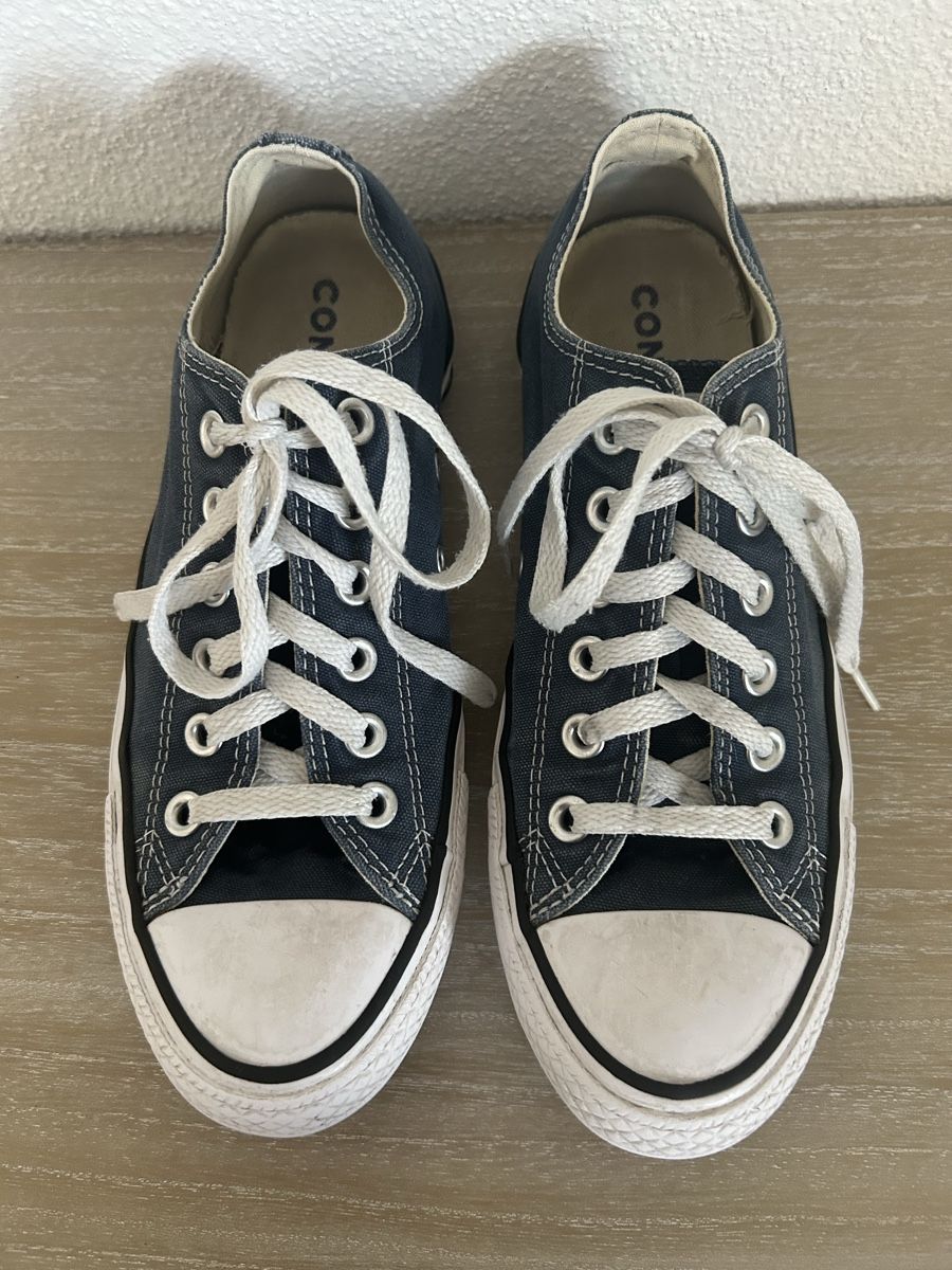 Converse Scarpe da uomo: Converse All Star Turnschuhe Grösse 38 Dunkelbla – Usato da Wolhusen venduto da eve_m6cg 2