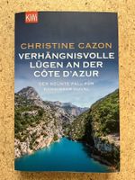 Buch "Verhängnisvolle Lügen an der Côte d'Azur", Ch. Cazon