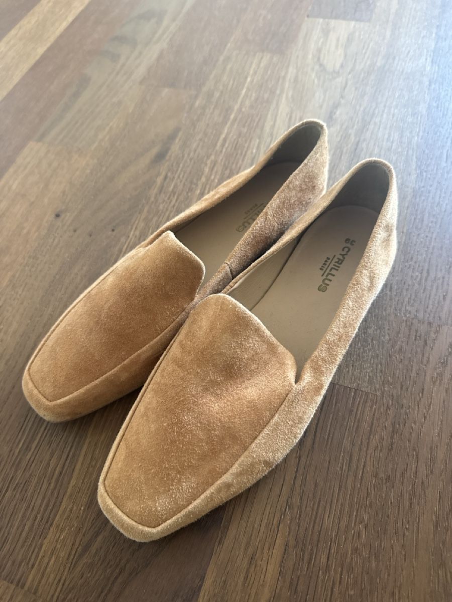 Chaussures femmes: Loafer/Mokassin grösse wildleder beige 38/39 – Neuf (Voir description) à Zürich par CarouT