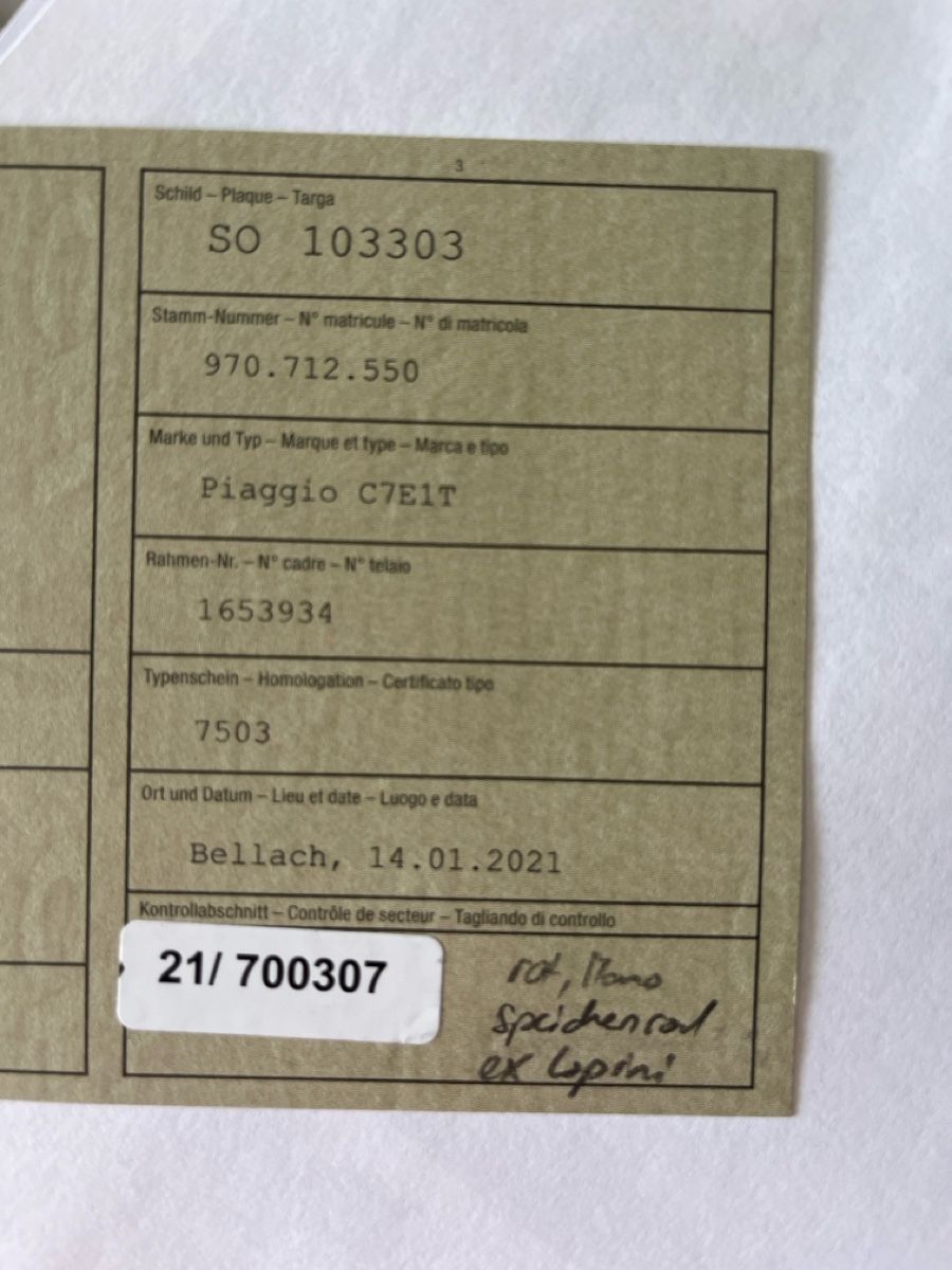 Piaggio Ciclomotori: Piaggio Ciao – Usato da Kappel SO venduto da Kappel4616 5