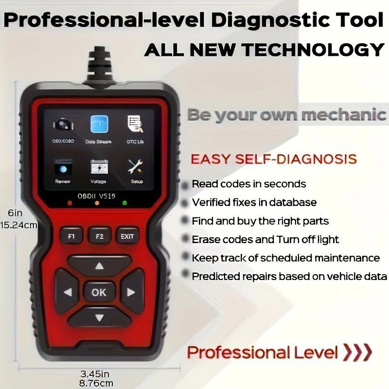 Messen: OBD2 Diagnosegerät Scanner Auto Fehlercode Auslesegerät EOBD – Neu und originalverpackt aus Genève von Promo- 2