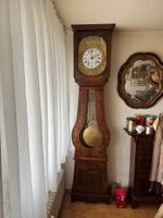 Antike Comtoise Morez Burgunder Uhr ca. 1850  SONDERGRÖSSE