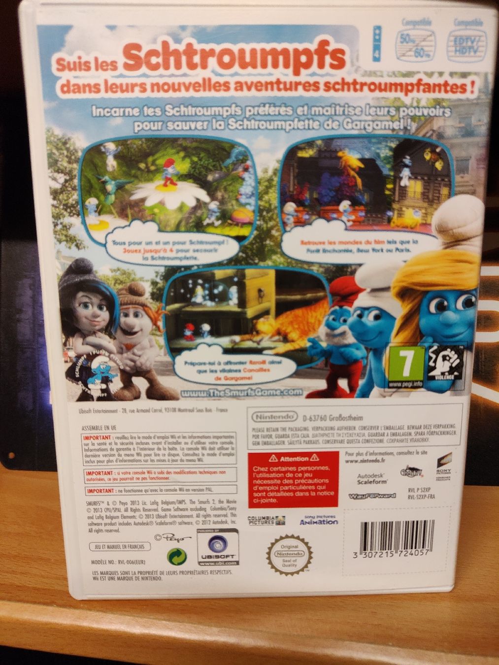 Nintendo Spiele: Les Schtroumpfs 2 - Wii - Jeu complet  – Gebraucht aus fribourg von GameSpot 1